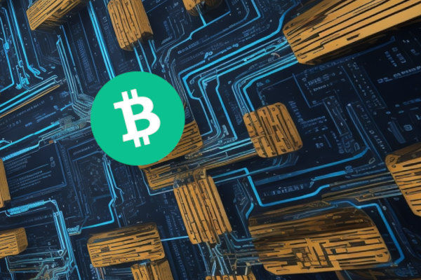 Logotipo da criptomoeda Bitcoin Cash (BCH)