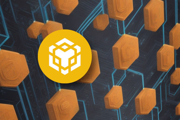 Logotipo da blockchain BNB Chain