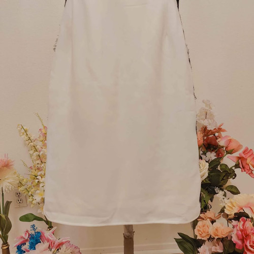 self portrait lace-pattern midi dress self-portrait - White Flower Lace Midi Dress