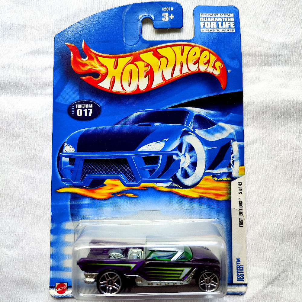 Hot Wheels 2002 First Editions Series Jester Xe Mô Hình Đồ Chơi Chính Hãng Mỹ