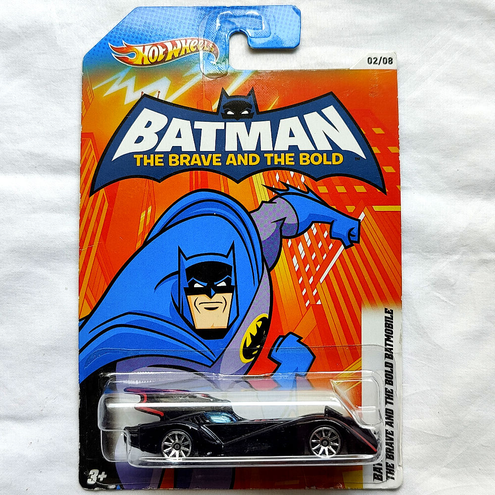 Hot Wheels Batman Vehicles Then and Now Series The Brave and the Bold Batmobile