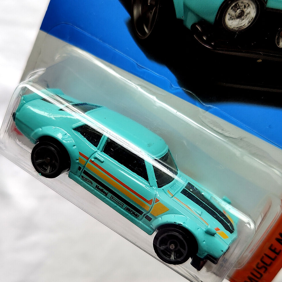Hot Wheels Muscle Mania Series Custom Ford Maverick Xe Mô Hình Đồ Chơi Chính Hãng Mỹ