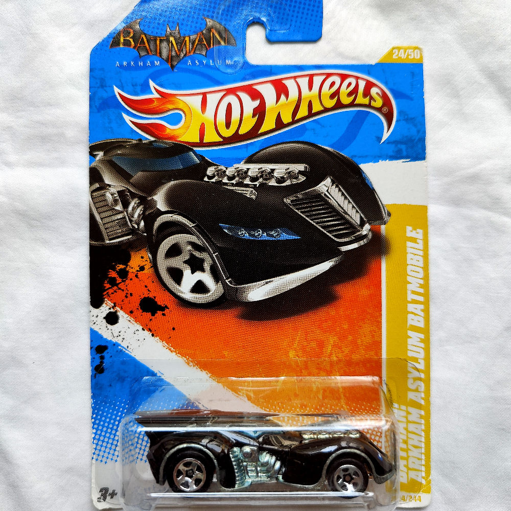 Hot Wheels 2011 New Models Series Arkham Asylum Batmobile Xe Mô Hình Đồ Chơi Chính Hãng Mỹ
