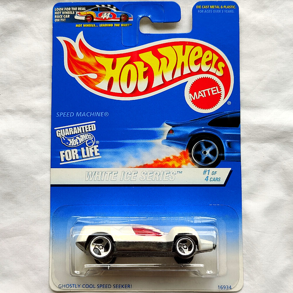Hot Wheels White Ice Series Speed Machine