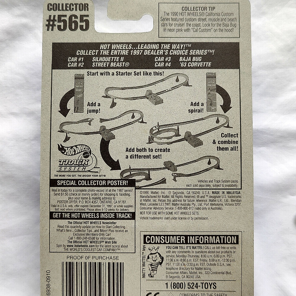 Thumbnail: Hot Wheels Dealer's Choice Series Silhouette II