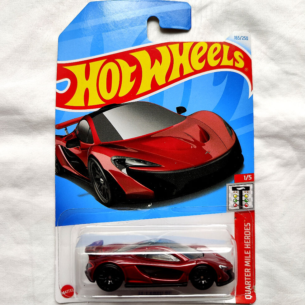 Hot Wheels Quarter Mile Heroes Series McLaren P1 Xe Mô Hình Đồ Chơi Chính Hãng Mỹ