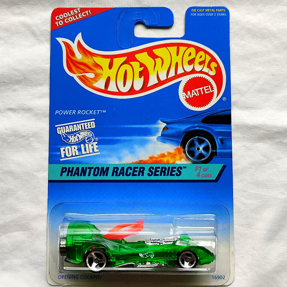 Hot Wheels Phantom Racer Series Power Rocket