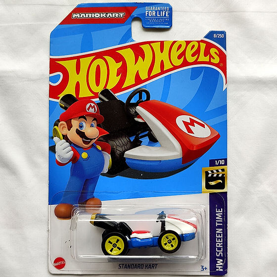 Hot Wheels HW Screen Time Series Standard Kart Mario Diecast Toy