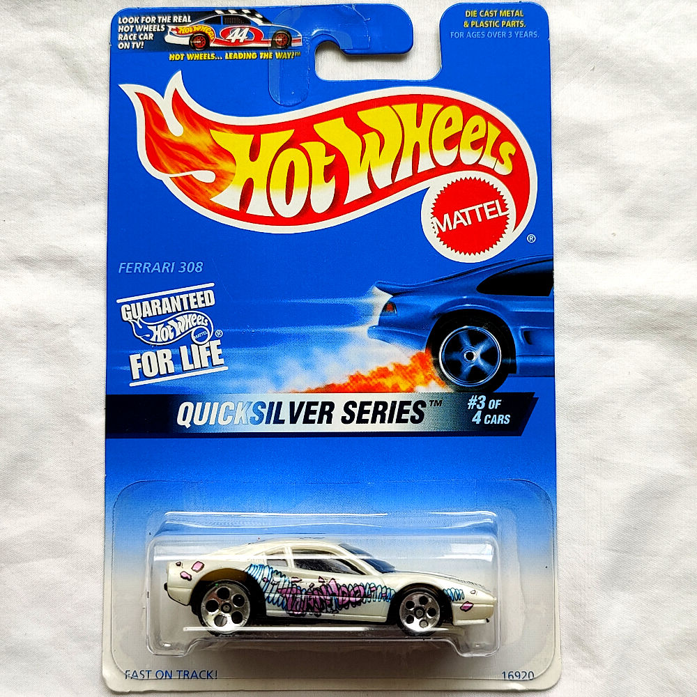 Hot Wheels Quicksilver Series Ferrari 328 Xe Mô Hình Đồ Chơi