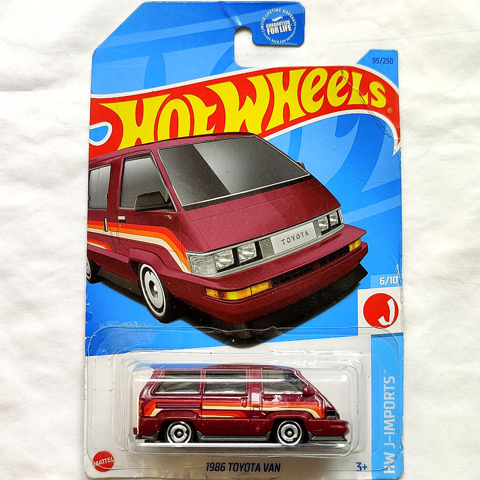 Hot Wheels HW J‑Imports Series '1986 Toyota Van Xe Mô Hình Đồ Chơi Chính Hãng Mỹ