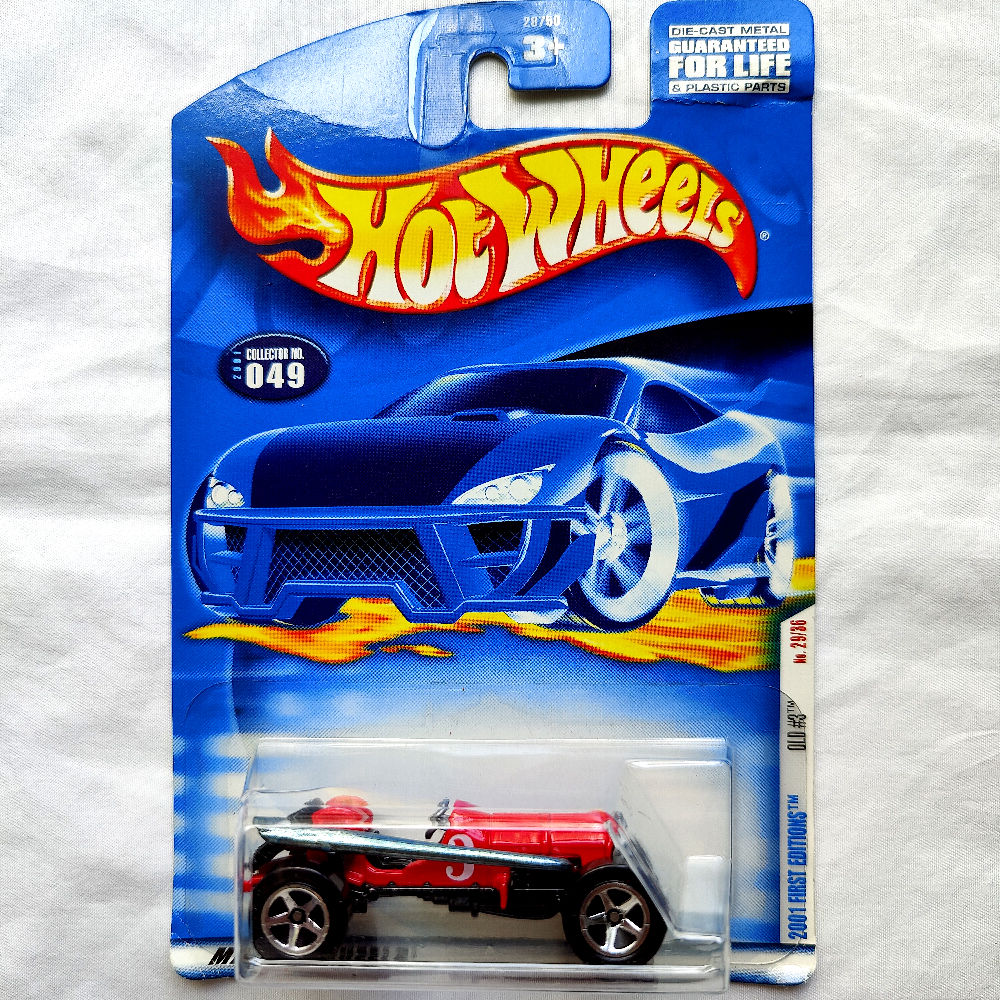 Hot Wheels 2001 First Editions Series Old #3 Xe Mô Hình Đồ Chơi Chính Hãng Mỹ