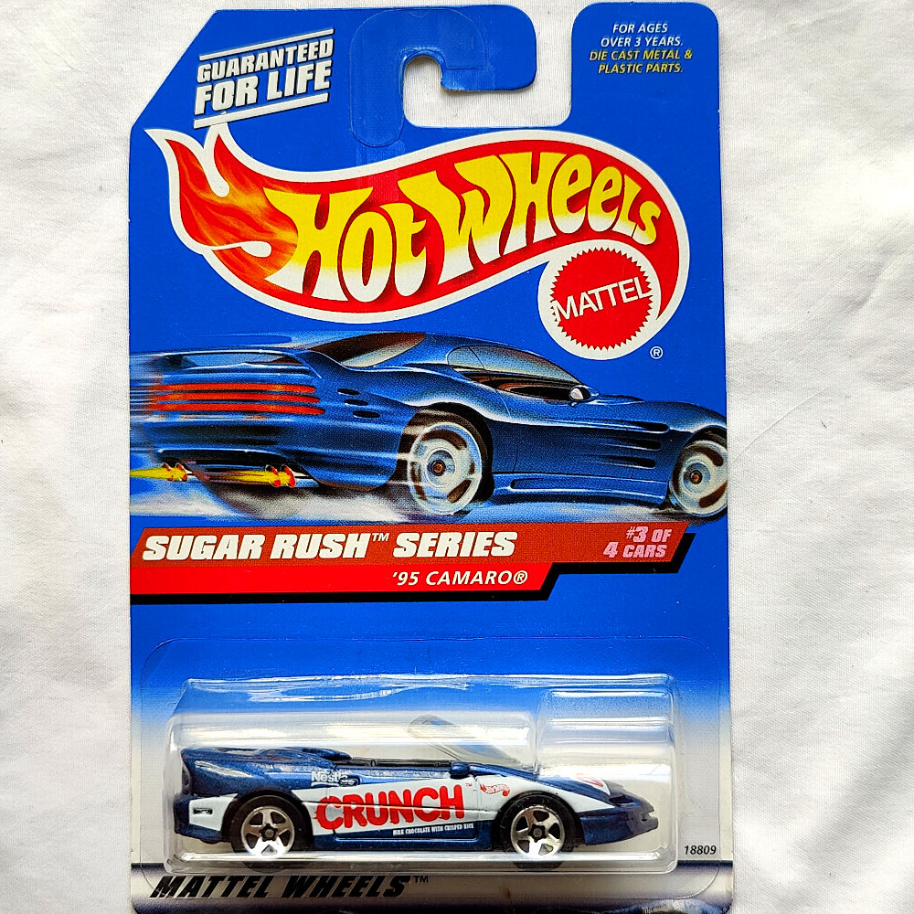 Hot Wheels Sugar Rush Series '95 Camaro mặt trước