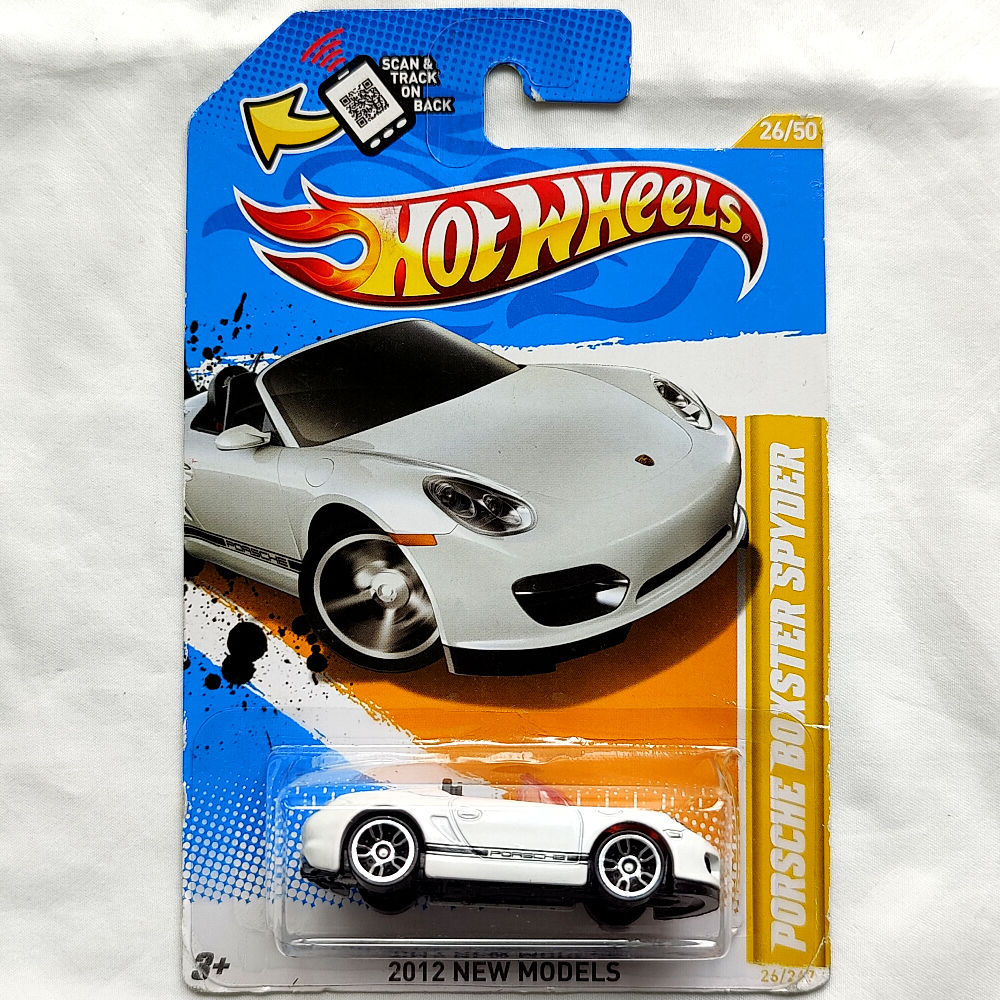 Hot Wheels 2011 New Models Series Porsche Boxster Spyder Xe Mô Hình Đồ Chơi