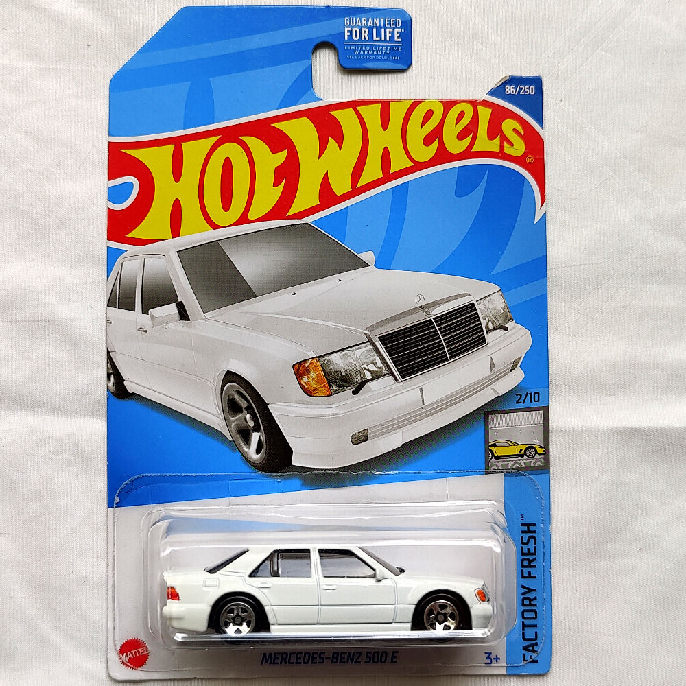 Hot Wheels Factory Fresh Series Mercedes-Benz 500 E
