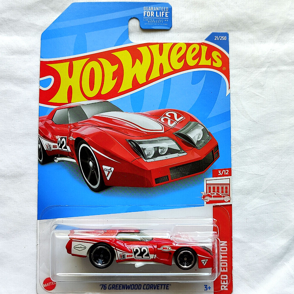 Hot Wheels Red Edition Series '76 Greenwood Corvette