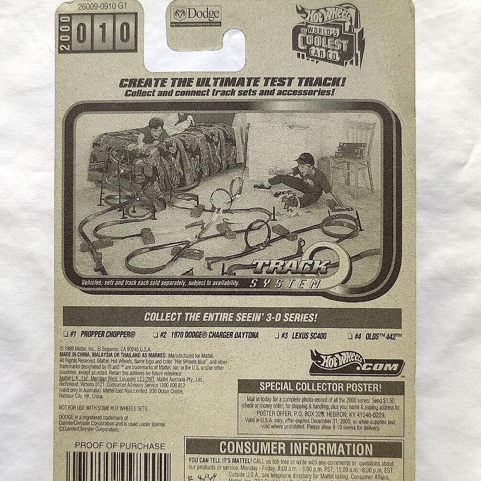 Hình thu nhỏ: Hot Wheels Seein' 3-D Series 1970 Dodge Charger Daytona