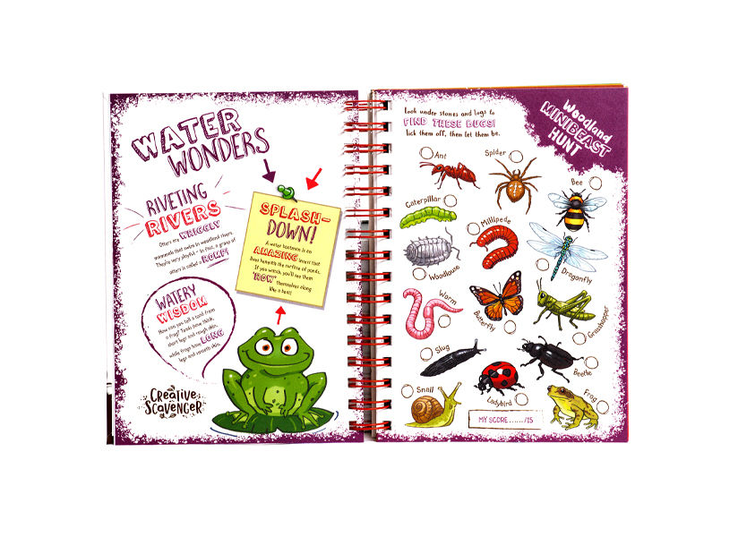 Thumbnail: Creative Scavenger Woodland Hunt