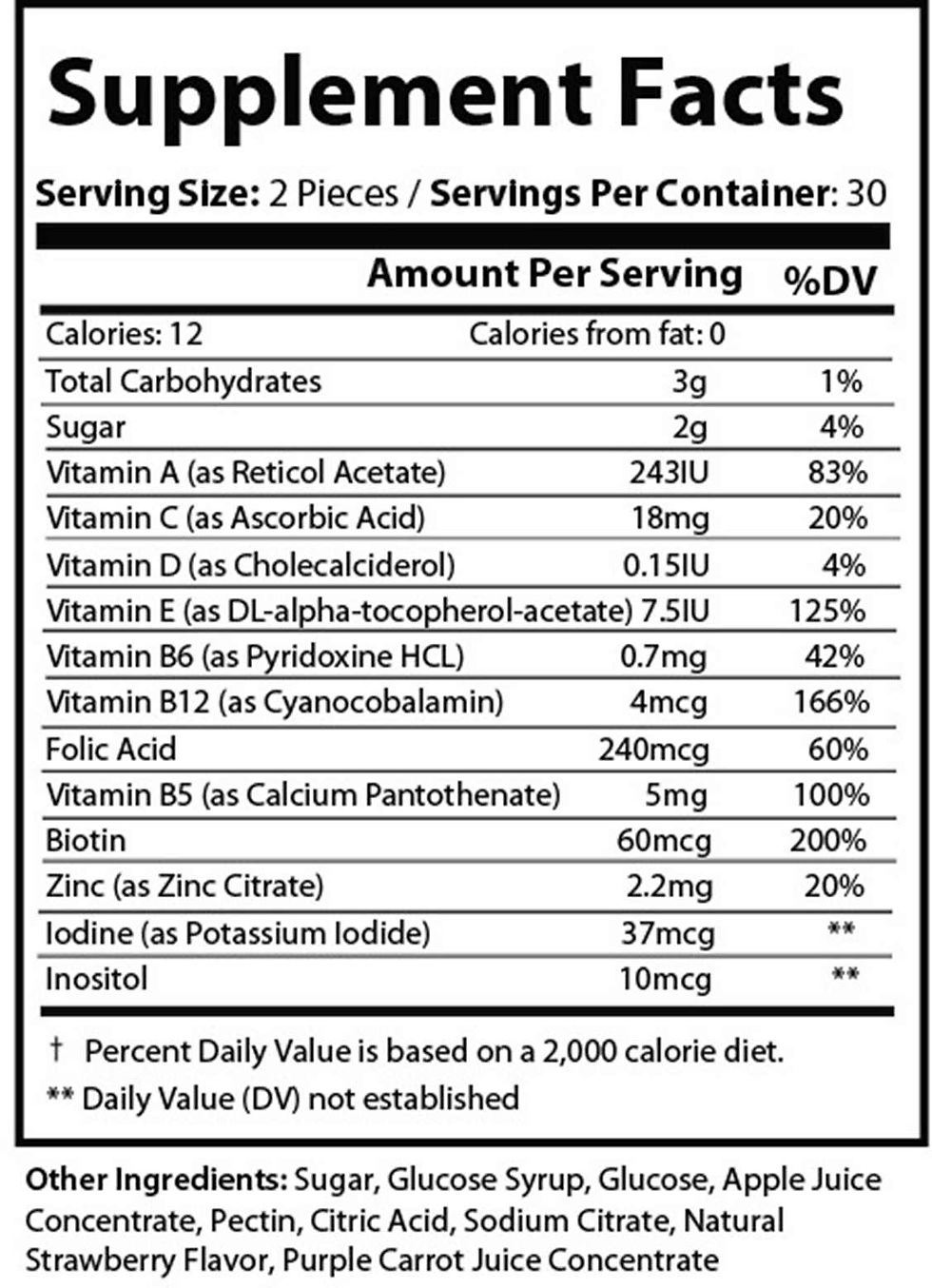 Thumbnail: Pure Multivitamins - Gummies