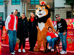 The Giant Chip lands at Montecasino as Simba® unveils its new Thicker Cut Potato Chip