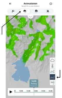 Meteo Swiss App Windvorhersage am Gardasee.webp