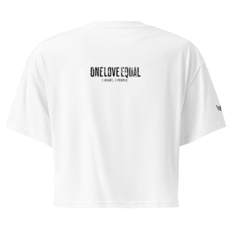 Thumbnail: Embroidered YHWH Women’s crop top