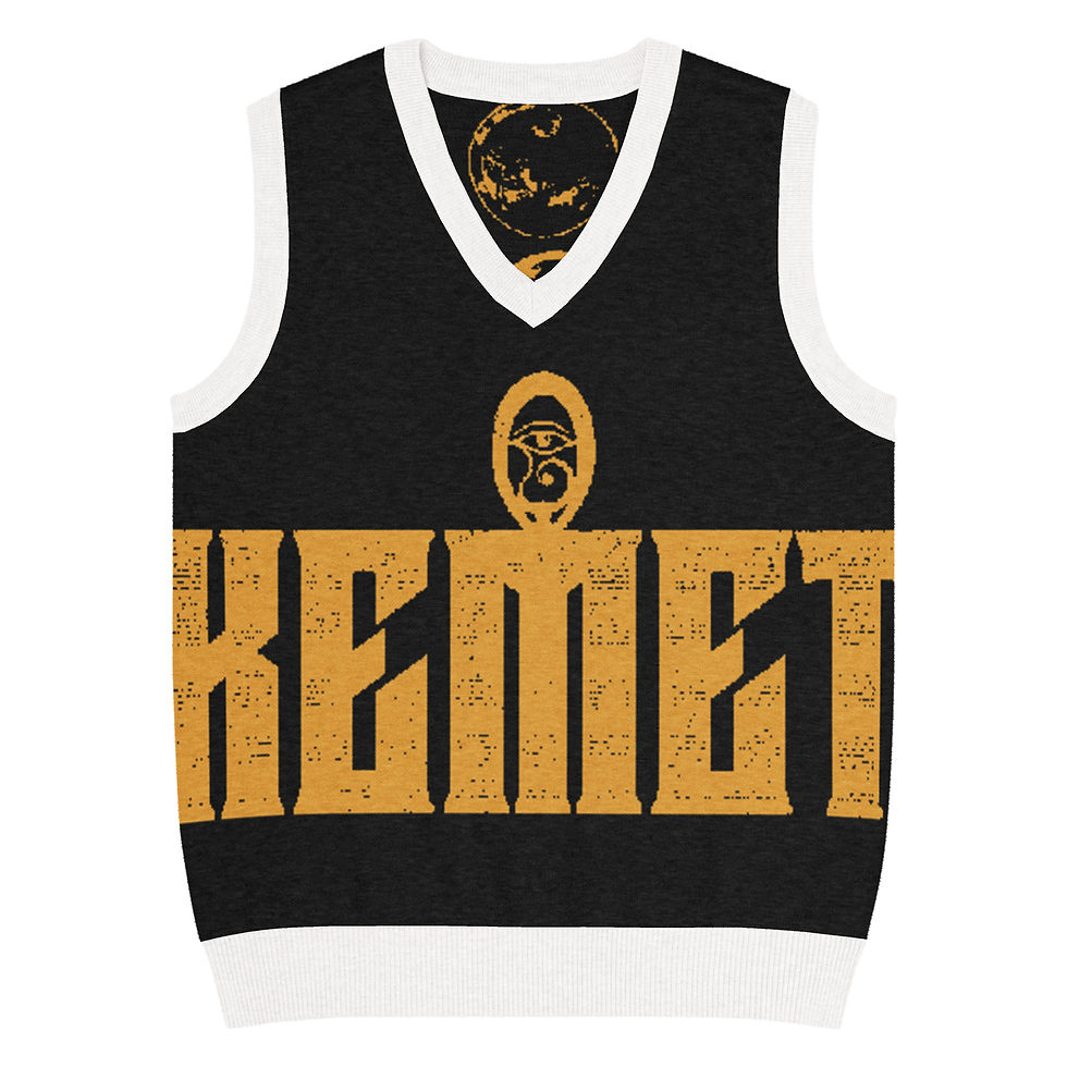 Thumbnail: Kemet Knit V-neck vest