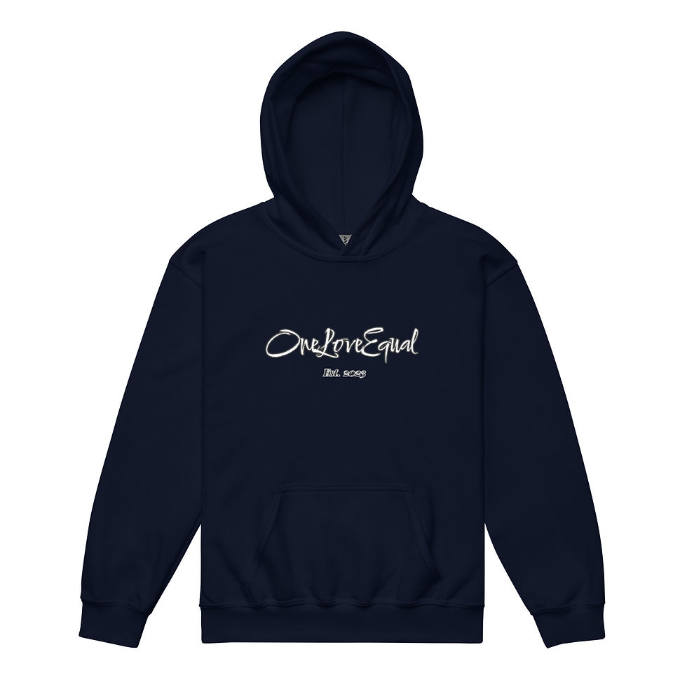 Thumbnail: ONELOVEEQUAL Youth heavy blend hoodie