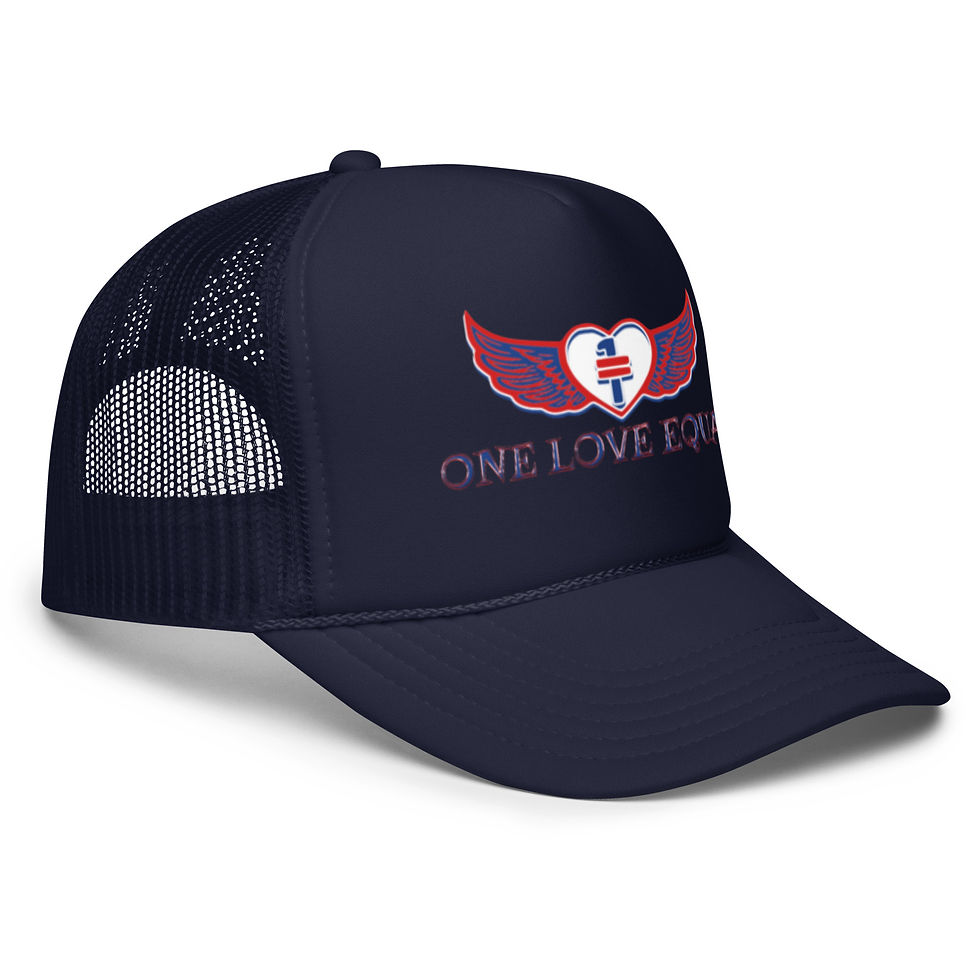 Thumbnail: Oneloveequal Foam trucker hat