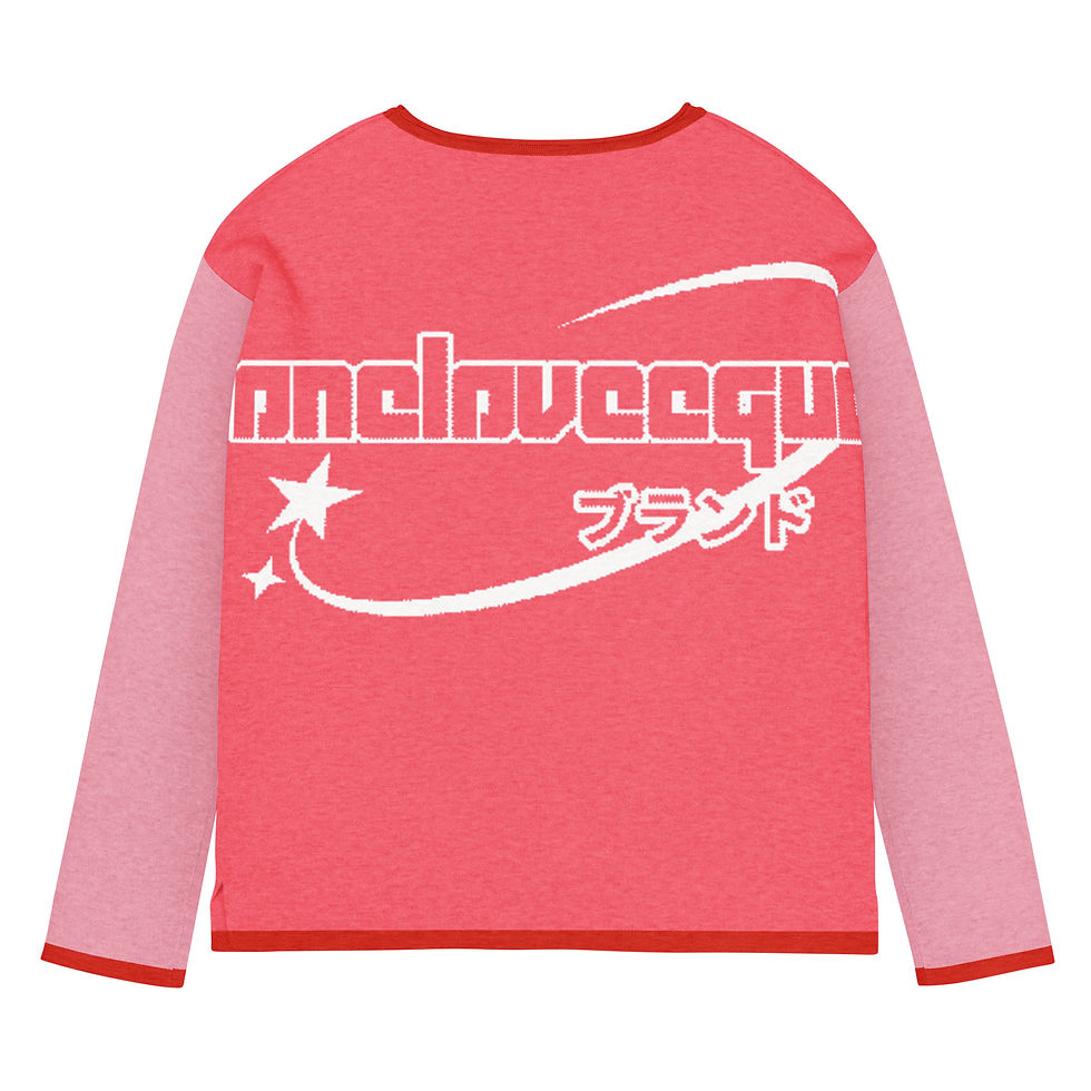 Thumbnail: Oneloveequal Women’s straight bottom knitted sweater
