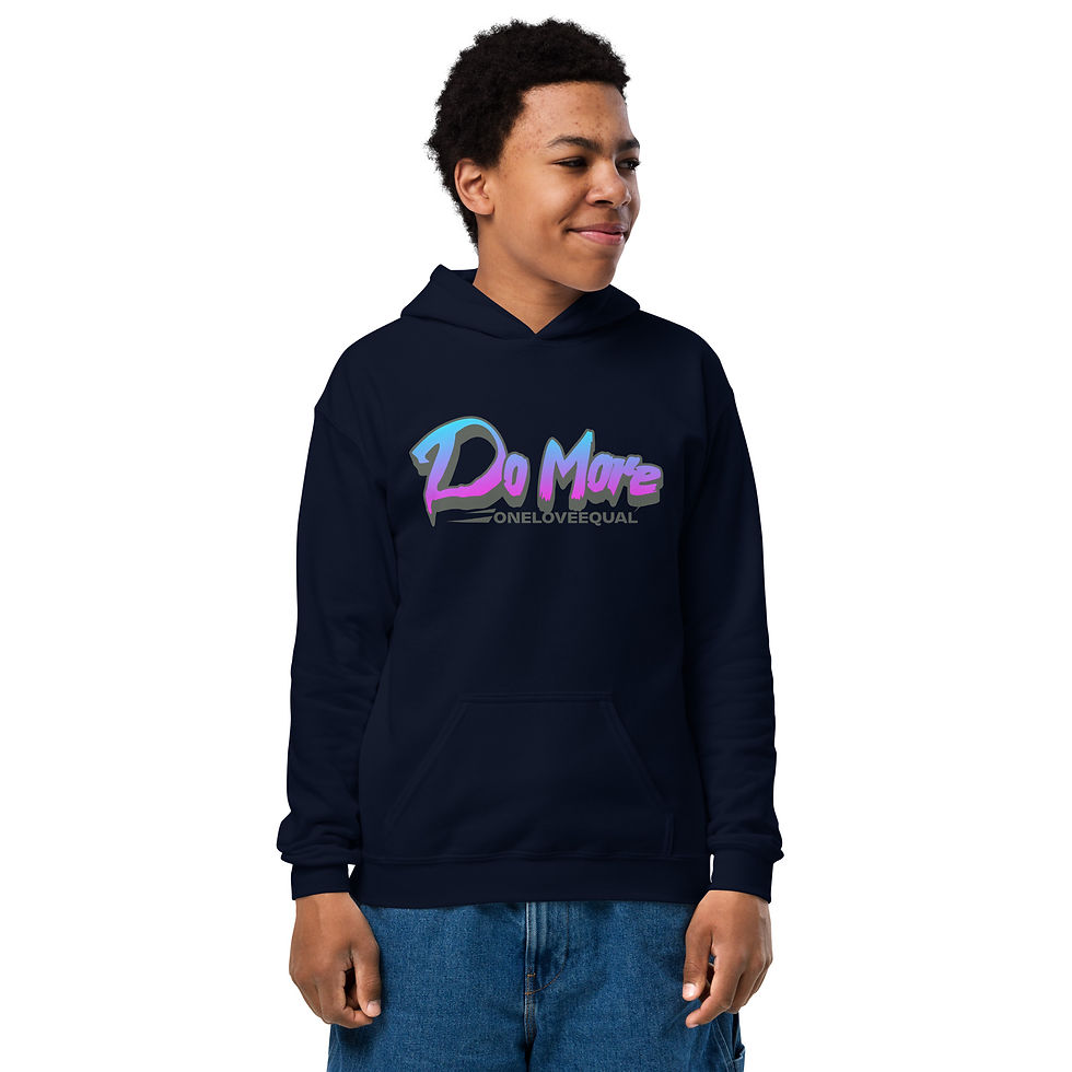 Thumbnail: Do More Youth heavy blend hoodie
