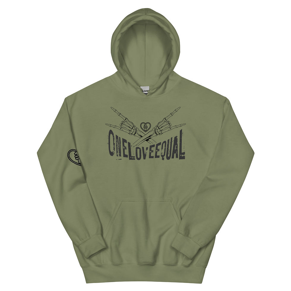 Thumbnail: ONELOVEEQUAL Unisex Hoodie
