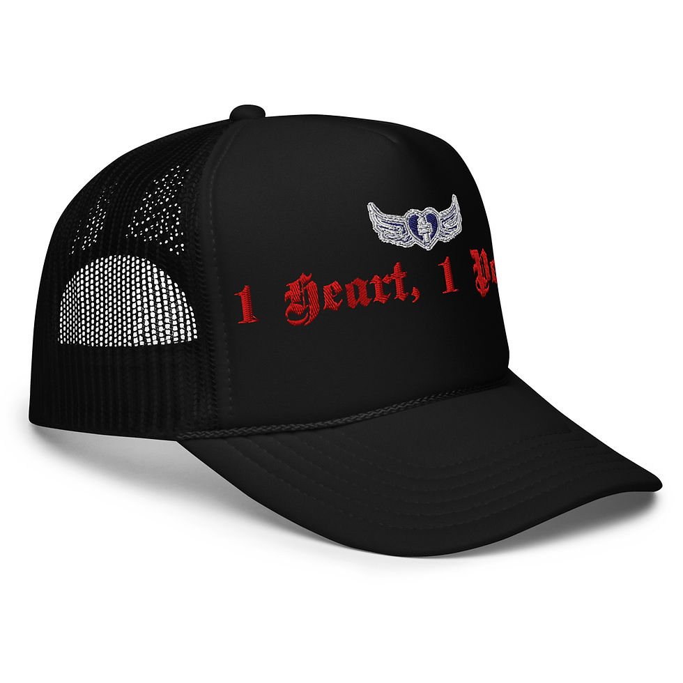 Thumbnail: ONELOVEEQUAL embroidered Foam trucker hat