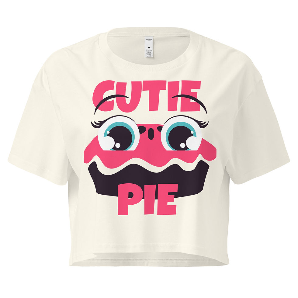 Thumbnail: Cutie pie Women’s crop top