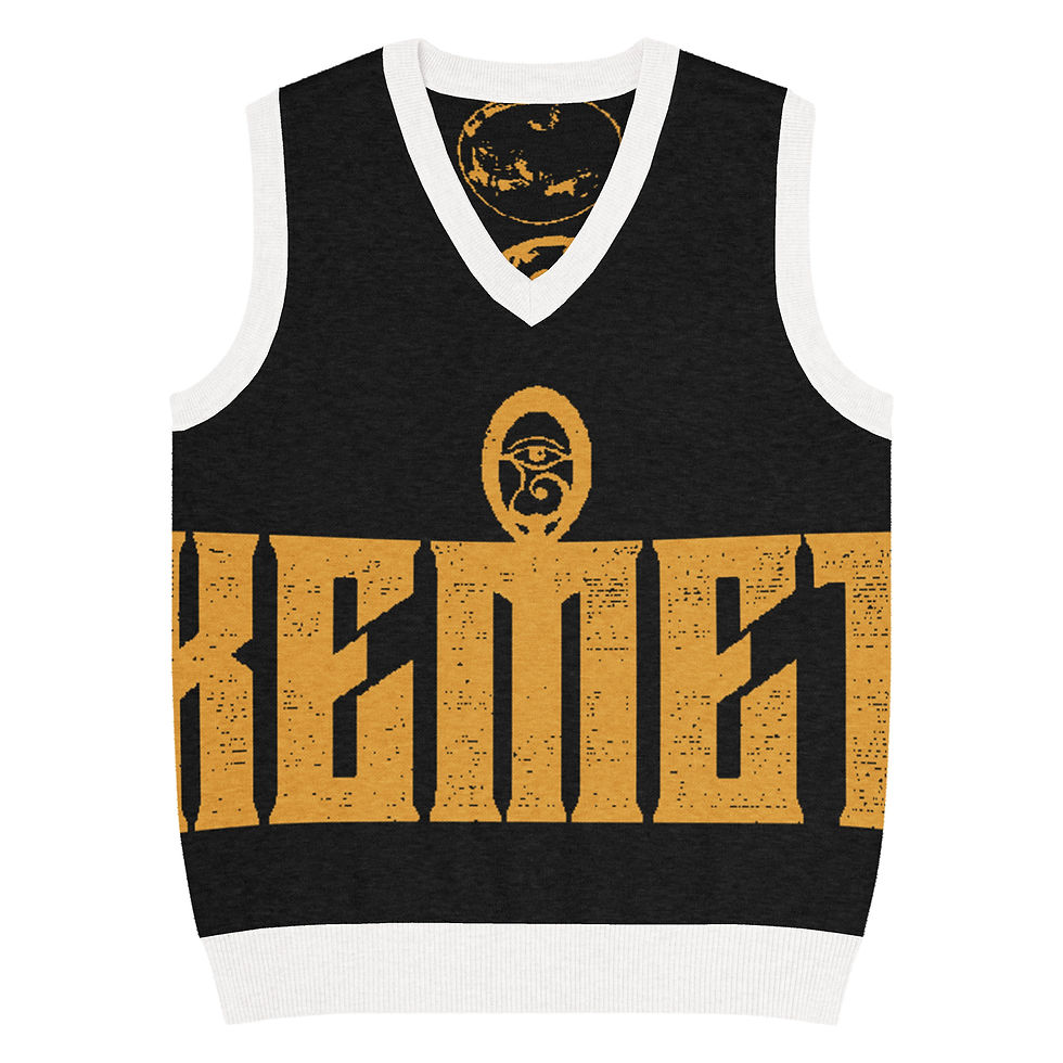 Thumbnail: Kemet Knit V-neck vest