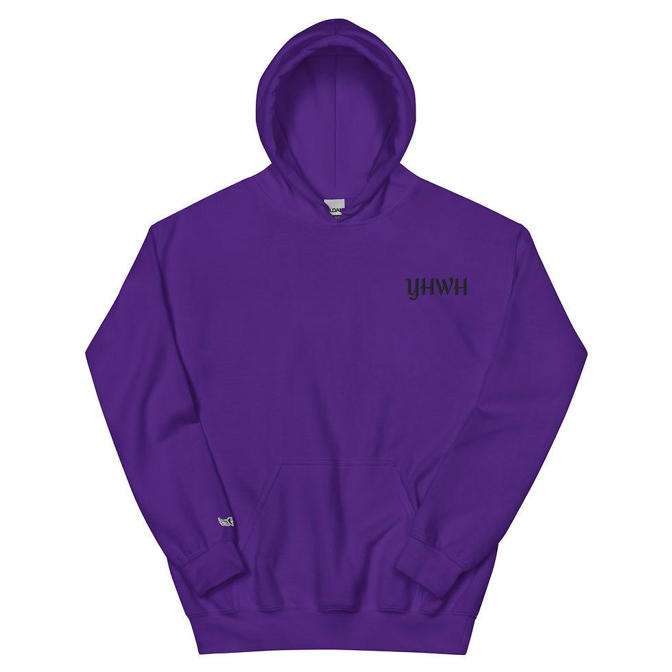 Thumbnail: Embroidered YHWH Unisex Hoodie