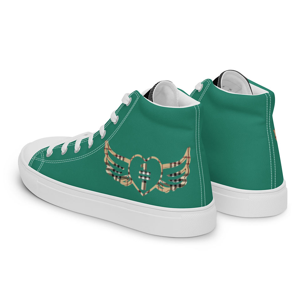 Thumbnail: One Love Equal Men’s high top canvas shoes