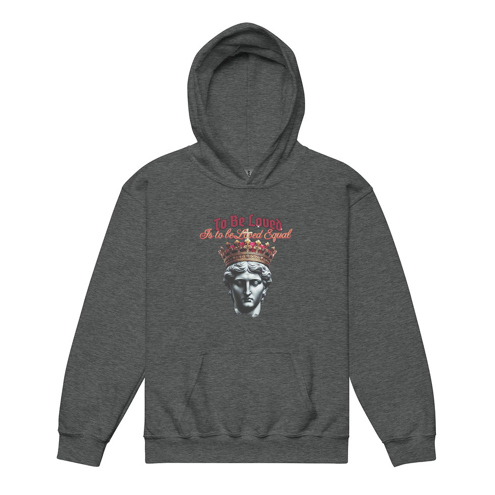Thumbnail: LOVED Youth heavy blend hoodie