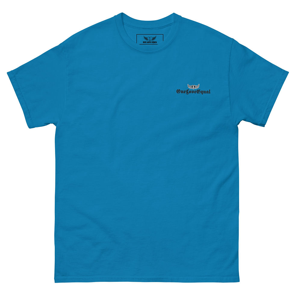 Thumbnail: Embroidered Oneloveequal Unisex classic tee