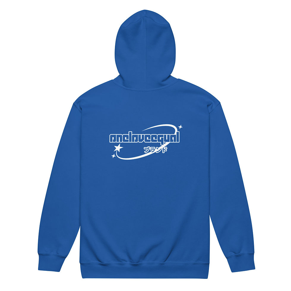 Thumbnail: Oneloveequal Unisex heavy blend zip hoodie