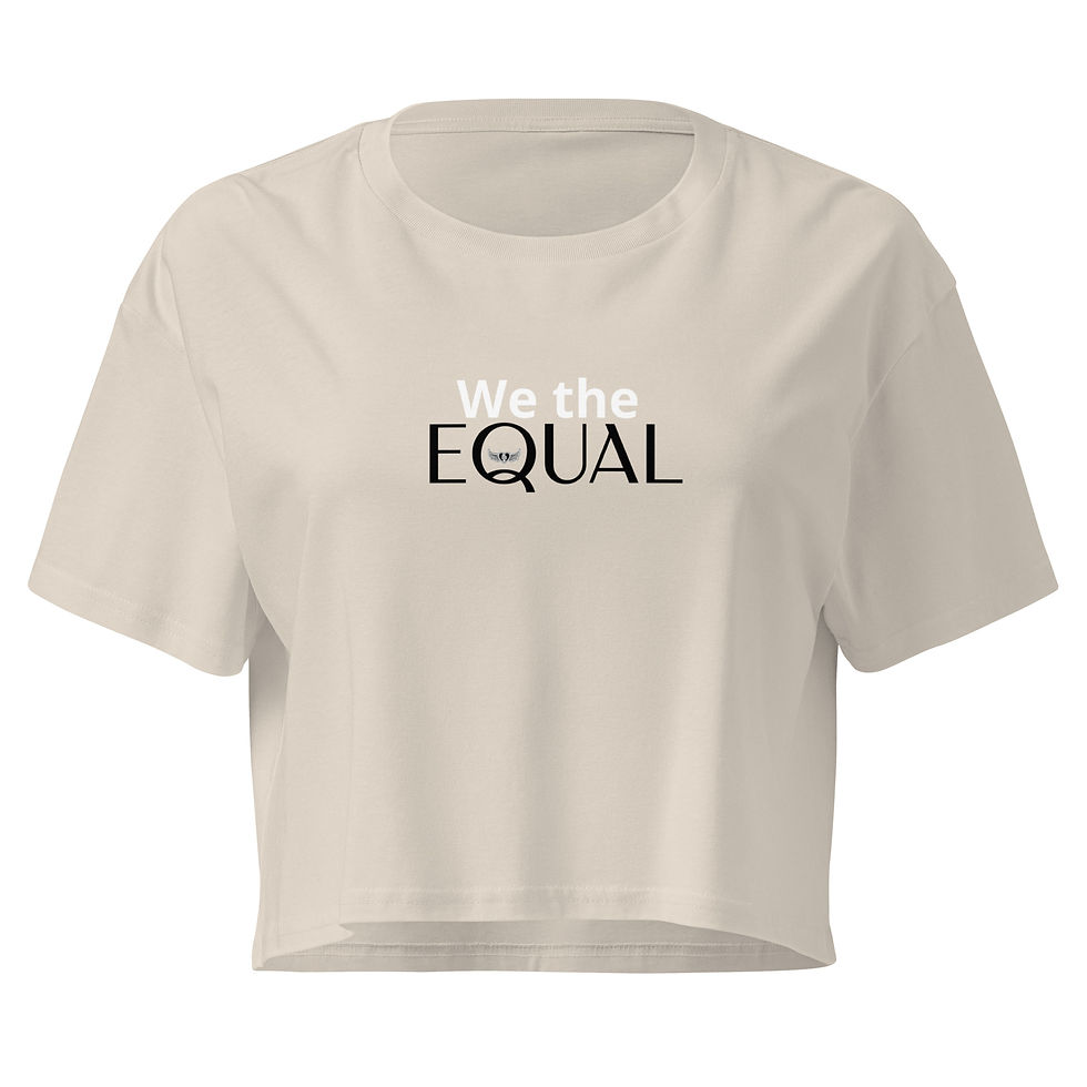 Thumbnail: We the EQUAL Women’s crop top