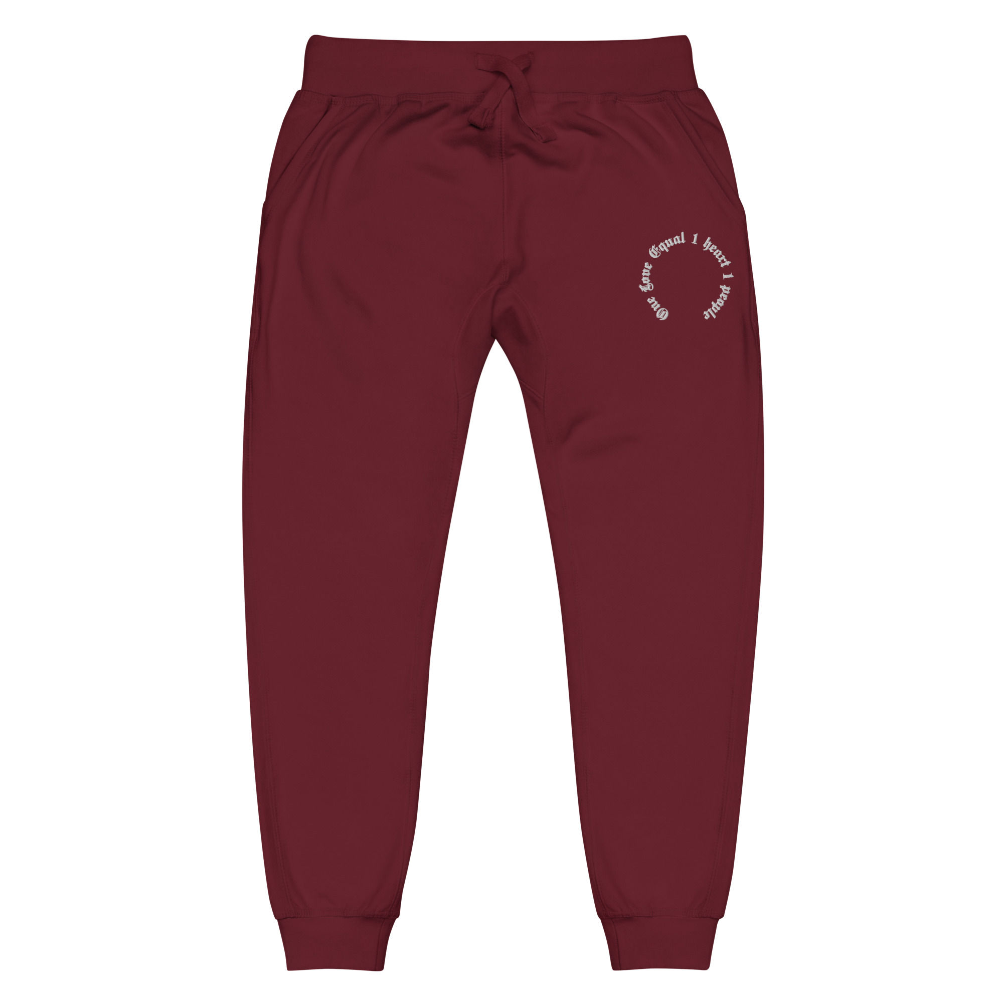 OLE embroidered Unisex fleece sweatpants