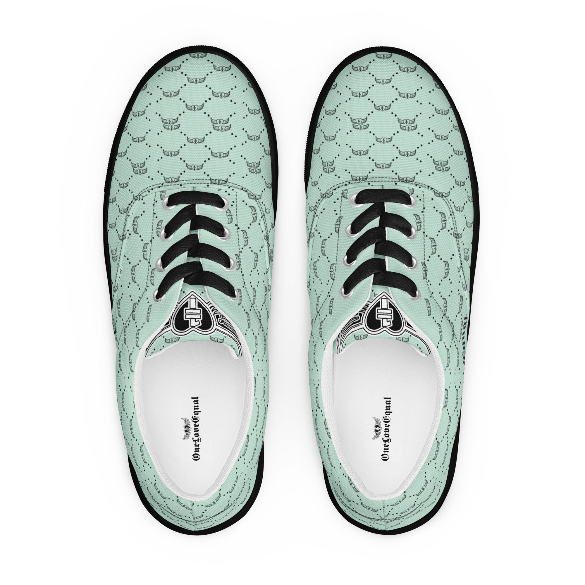 OLE Men’s lace-up canvas shoes