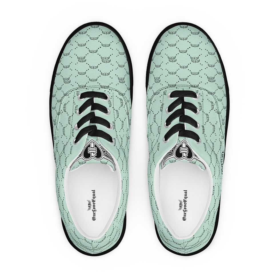 OLE Men’s lace-up canvas shoes