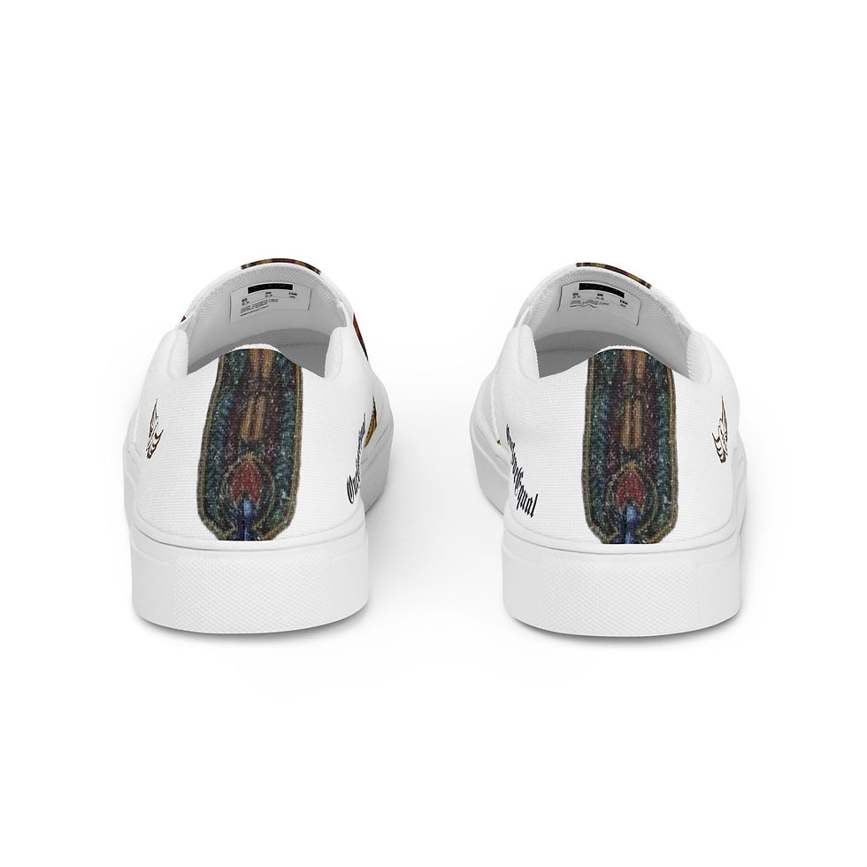 Thumbnail: Kemet Men’s slip-on canvas shoes