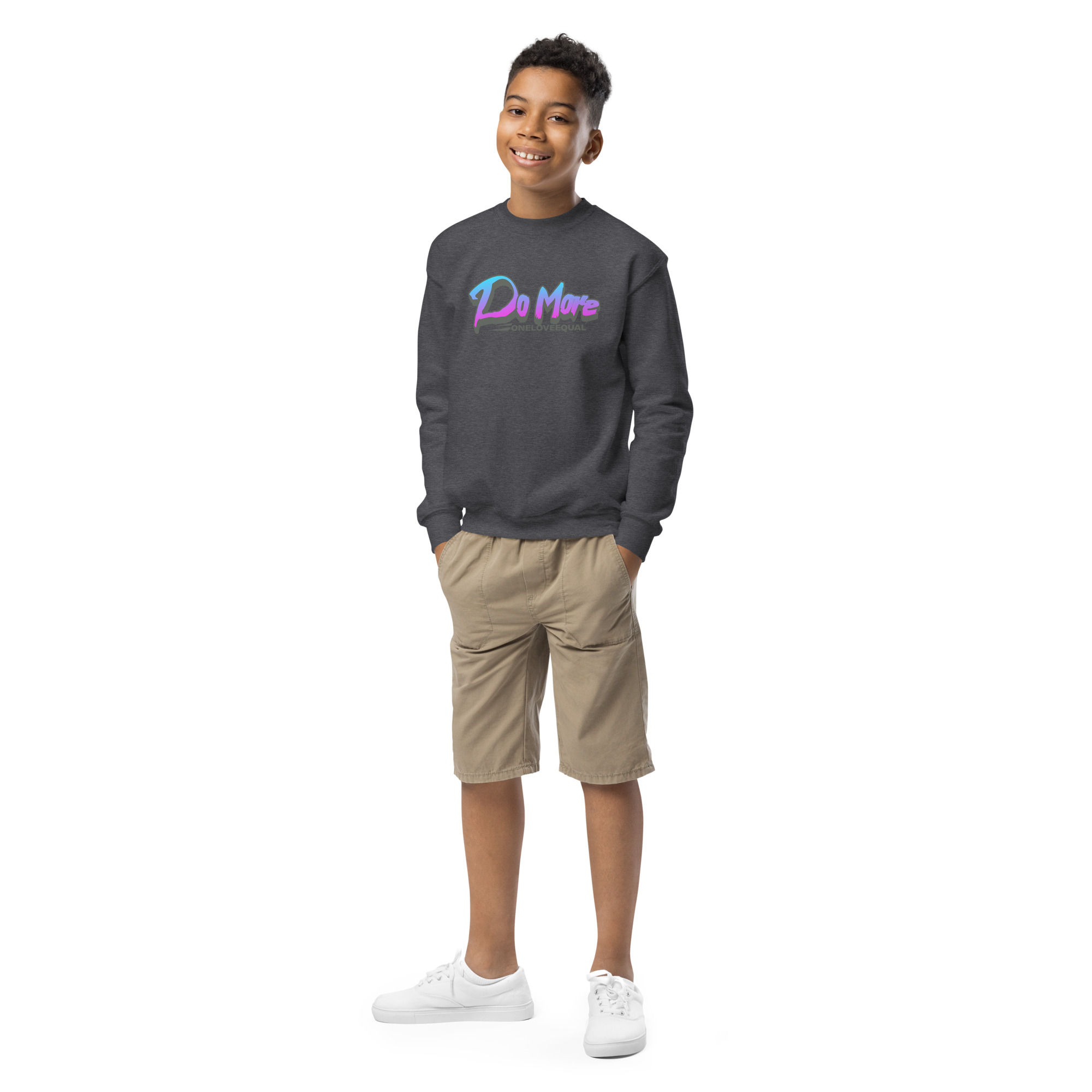 Do More Youth crewneck sweatshirt