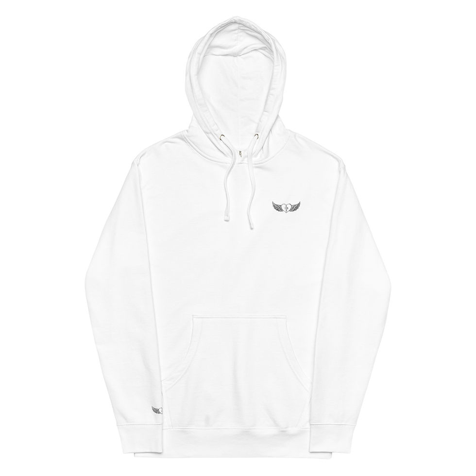 Thumbnail: embroidered OLE Unisex midweight hoodie