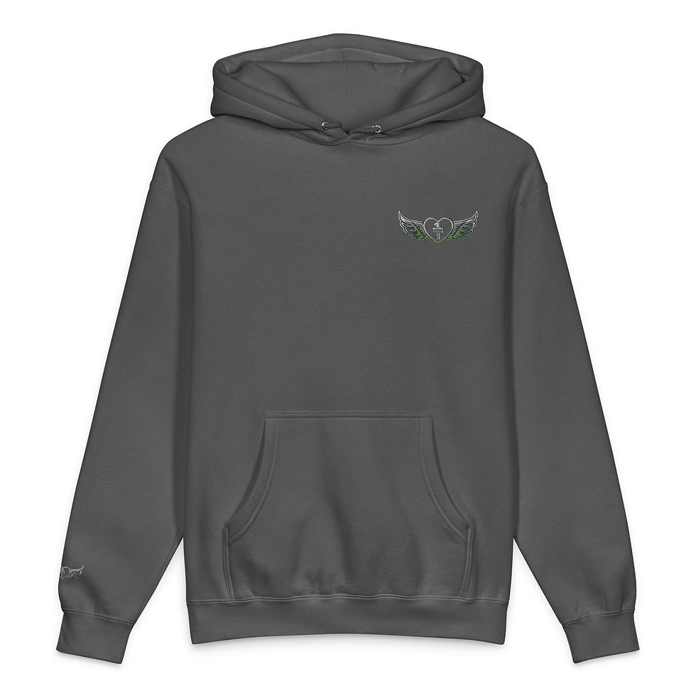 Thumbnail: embroidered OLE Unisex Heavyweight Hooded Sweatshirt 