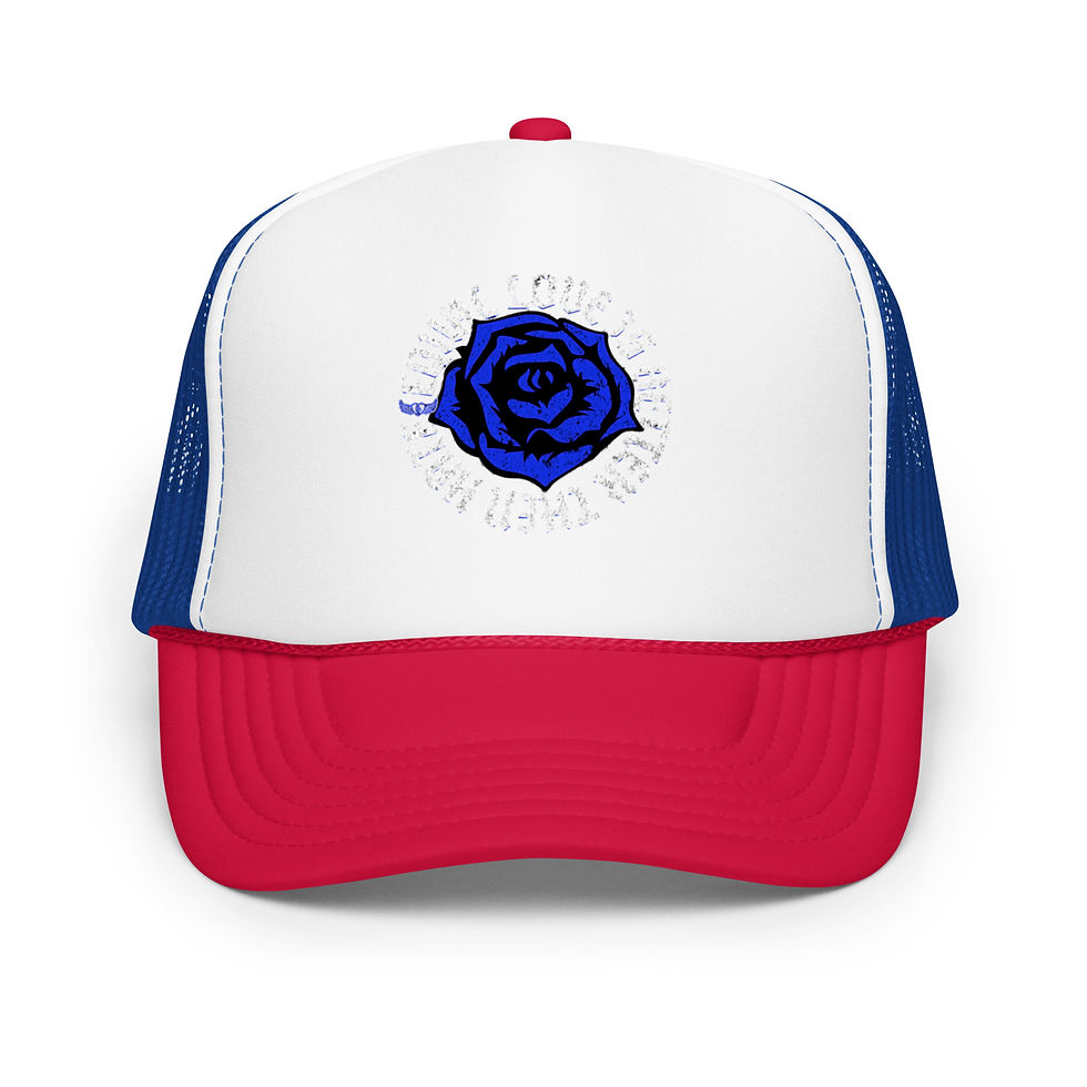 Thumbnail: BLUE ROSE Foam trucker hat