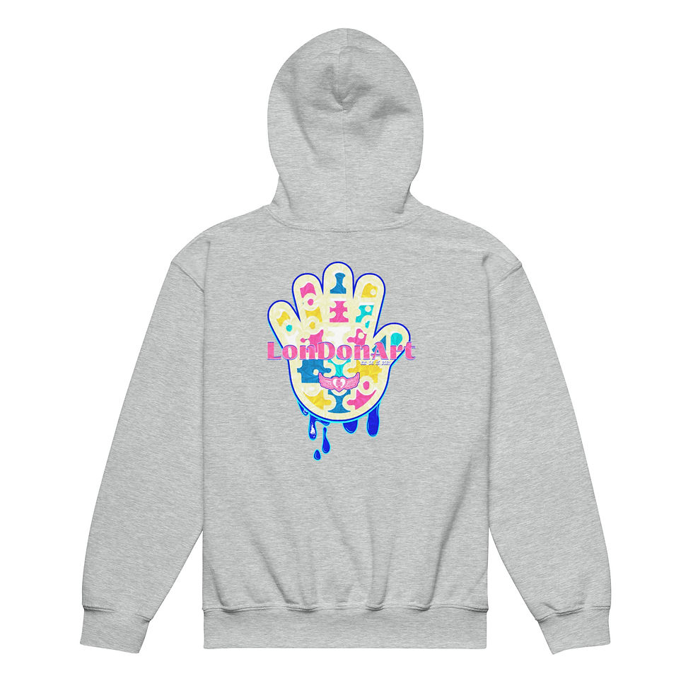 Thumbnail: LonDonArt Youth heavy blend hoodie
