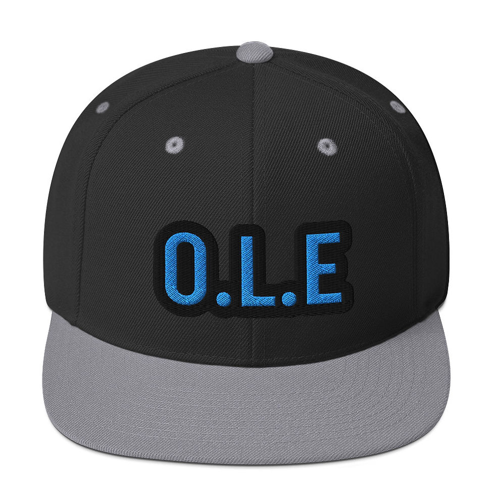 Thumbnail: Embroidered OLE Snapback Hat